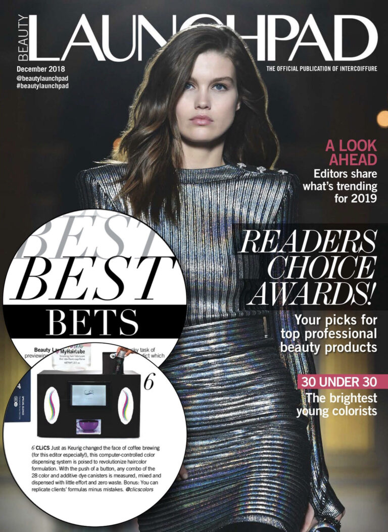 CLICS Named 2019 Best Bet by Beauty Launchpad